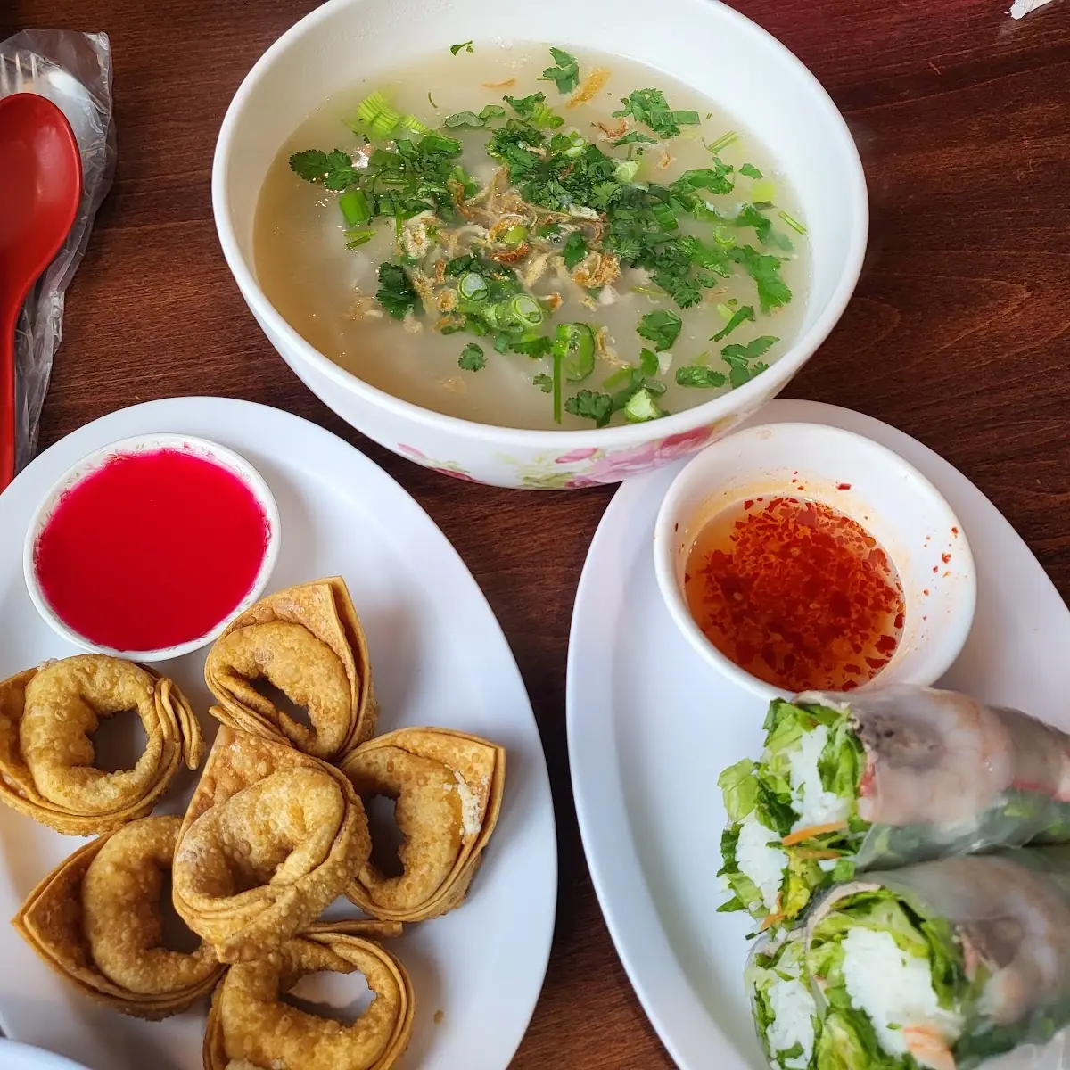 Kaopia Wonton and Spring Roll