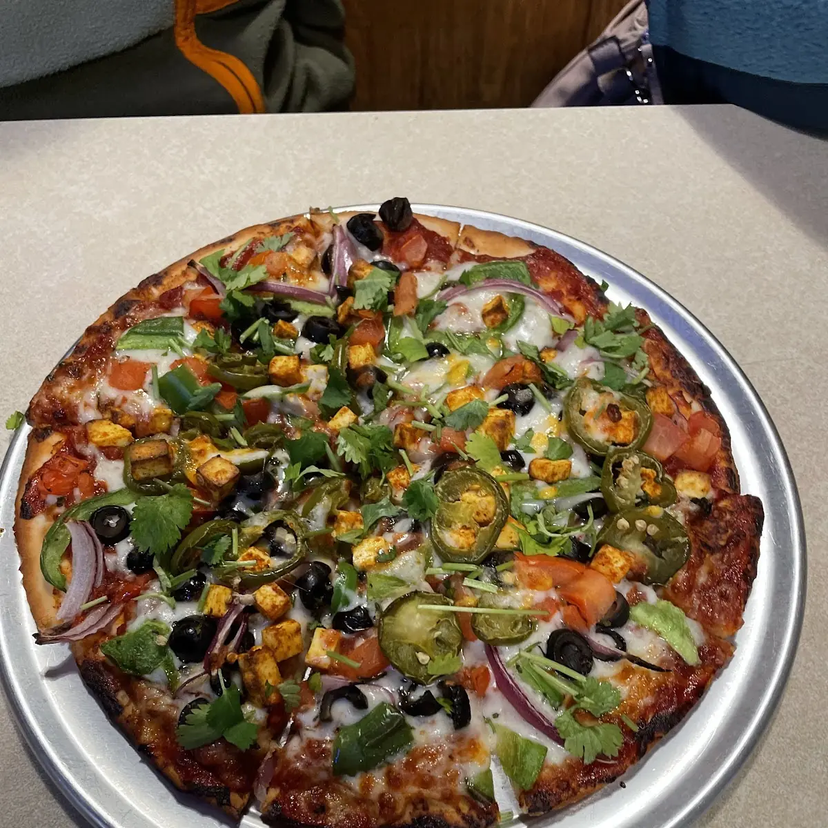 Gluten Free Pizza Veggie Pizza