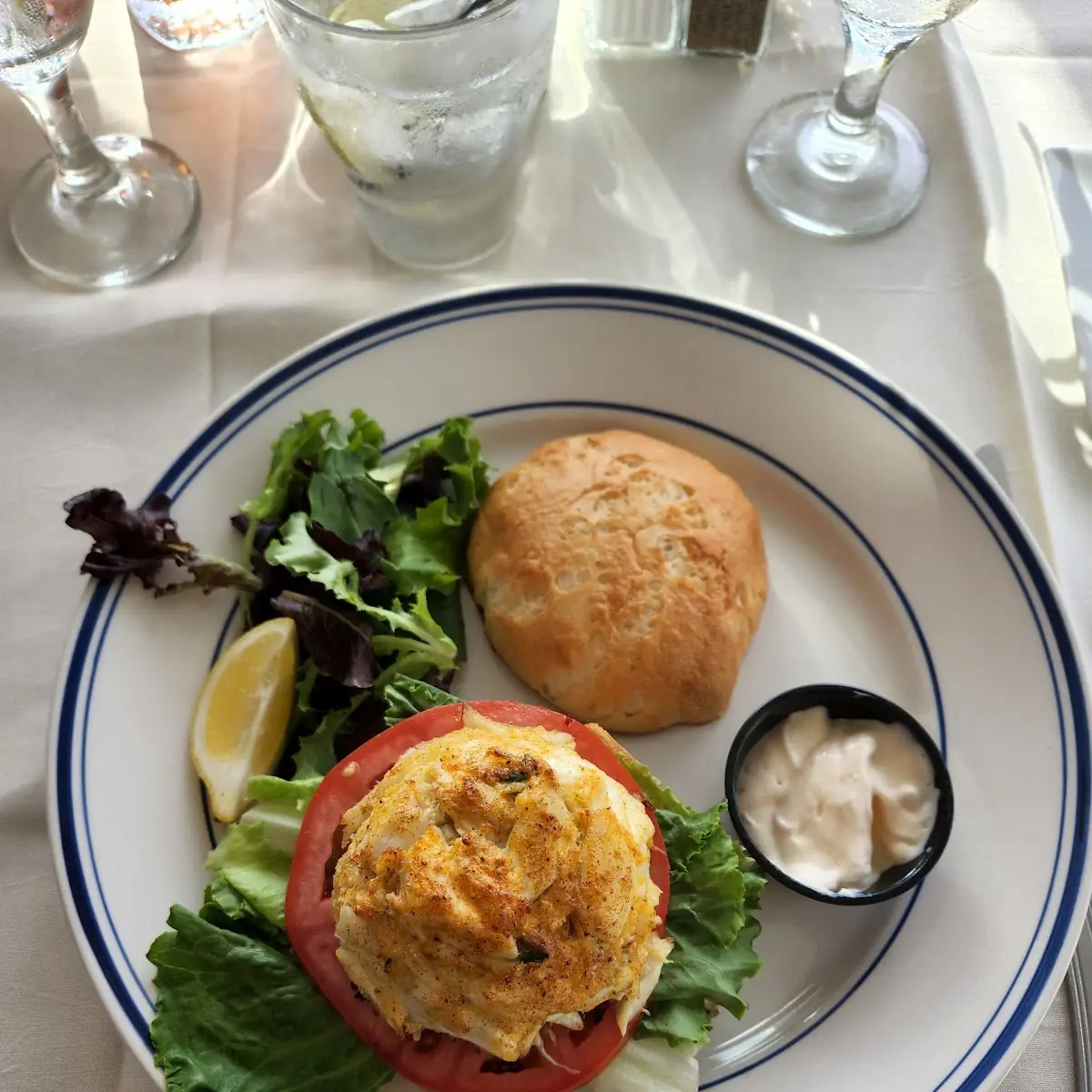 Crab Cake Sandwich