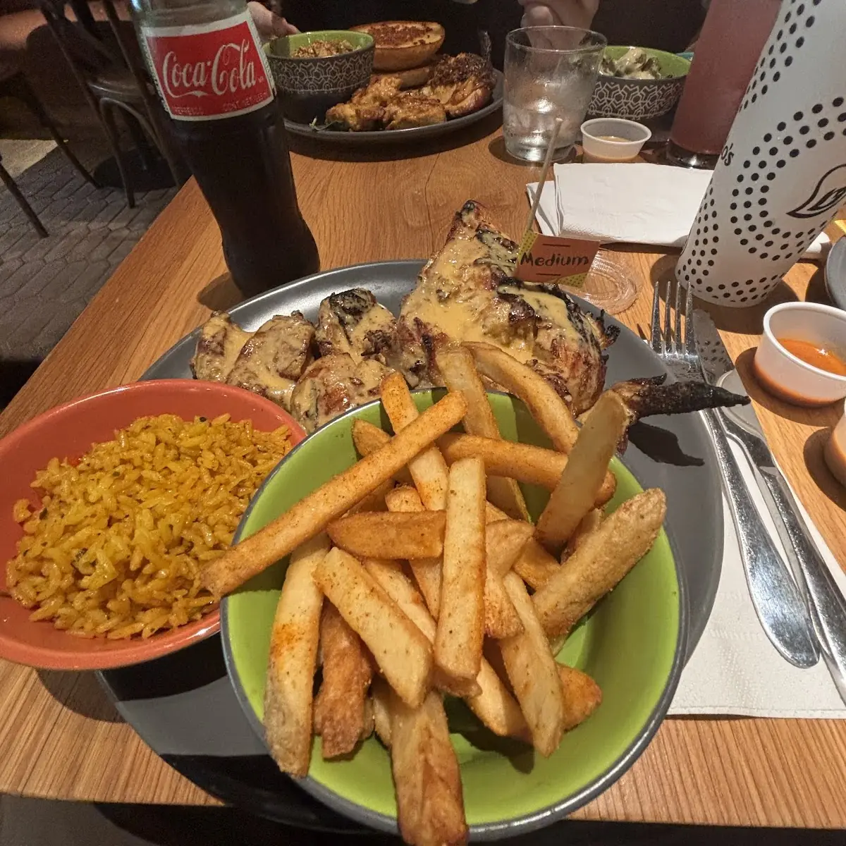 Peri Chicken Strip Salad