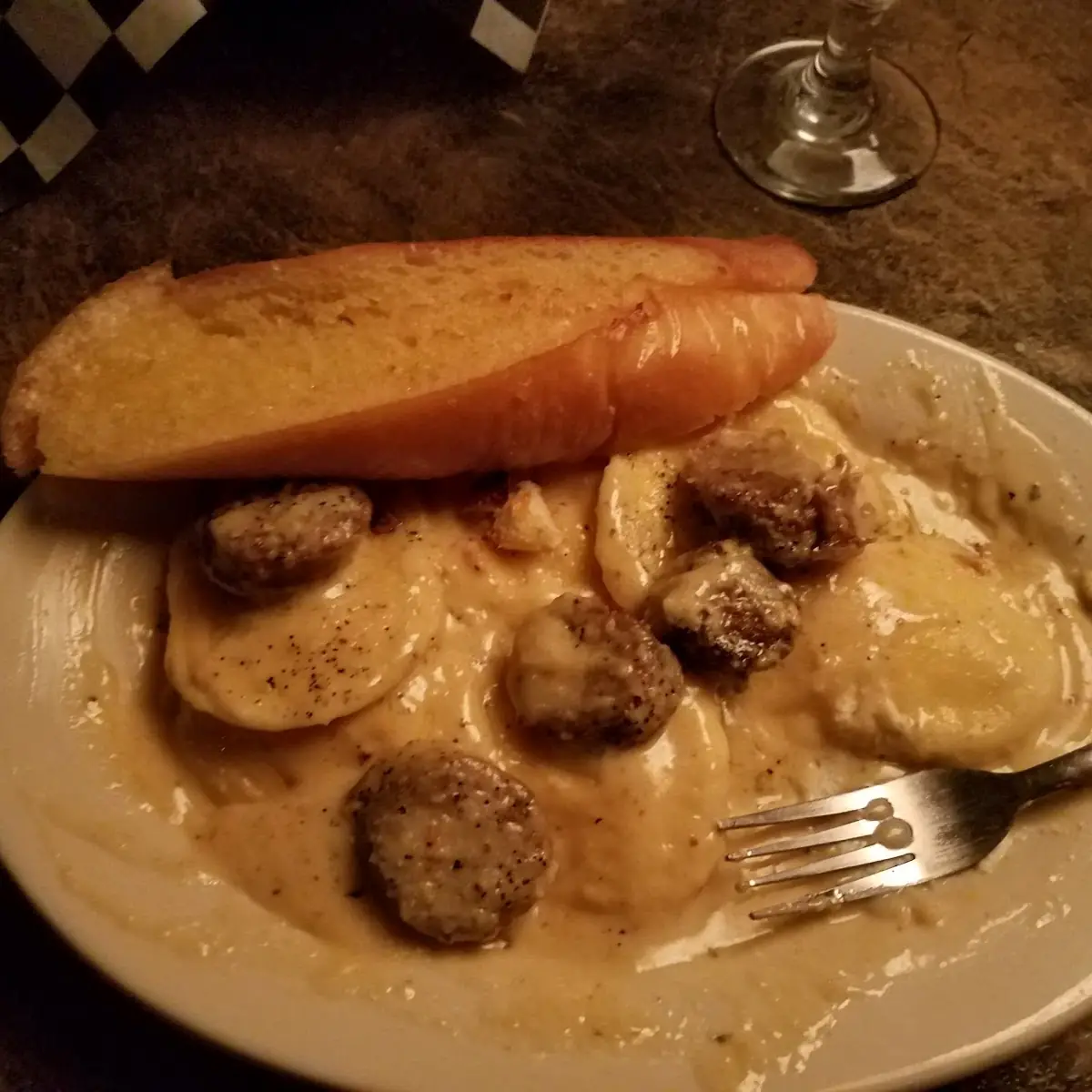 Cheese Ravioli Alfredo