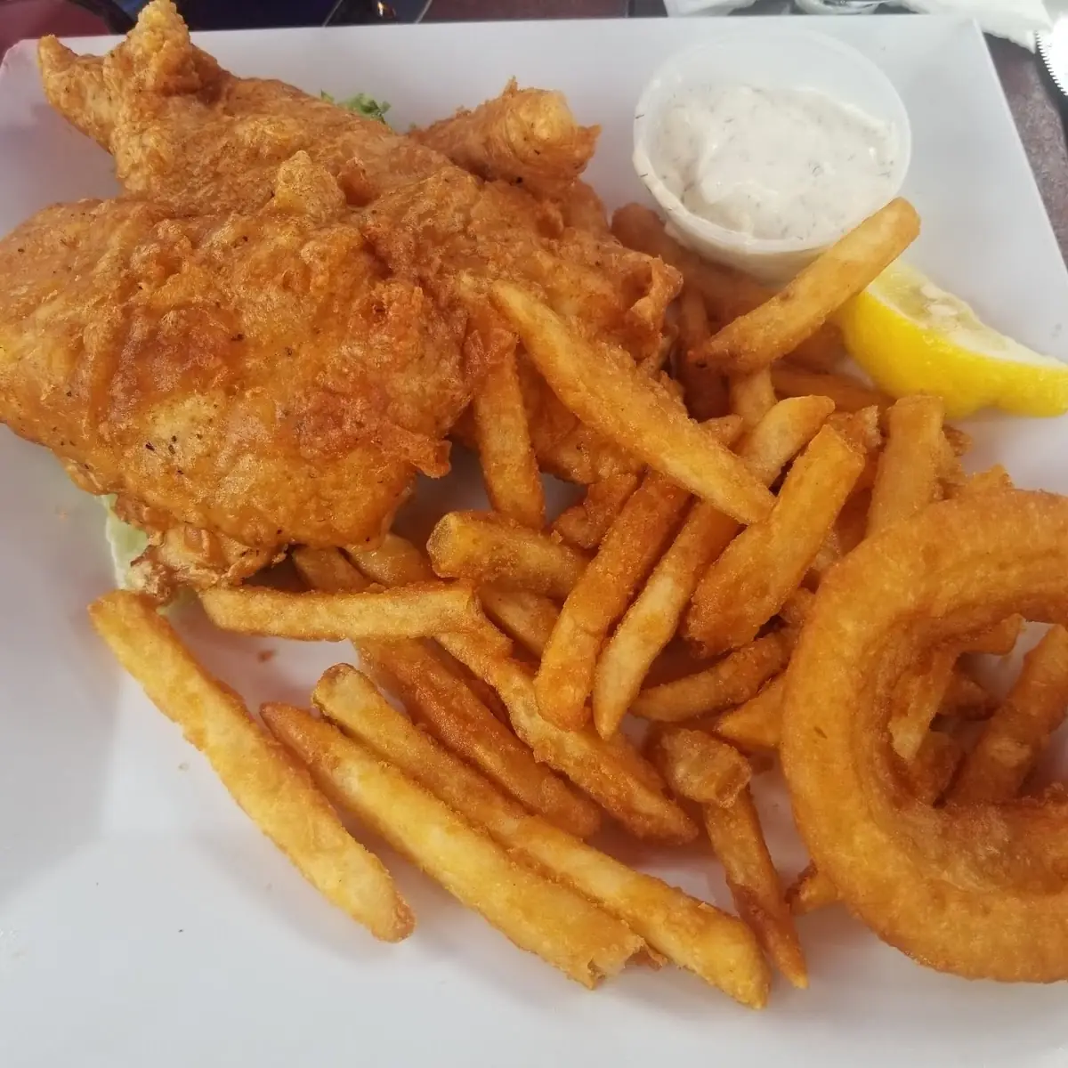 Beer Battered Fish & Chips
