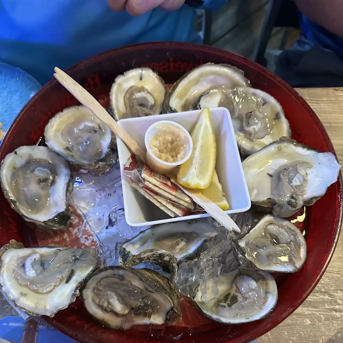 Oysters on the Half Shell & Oysters Rockefeller