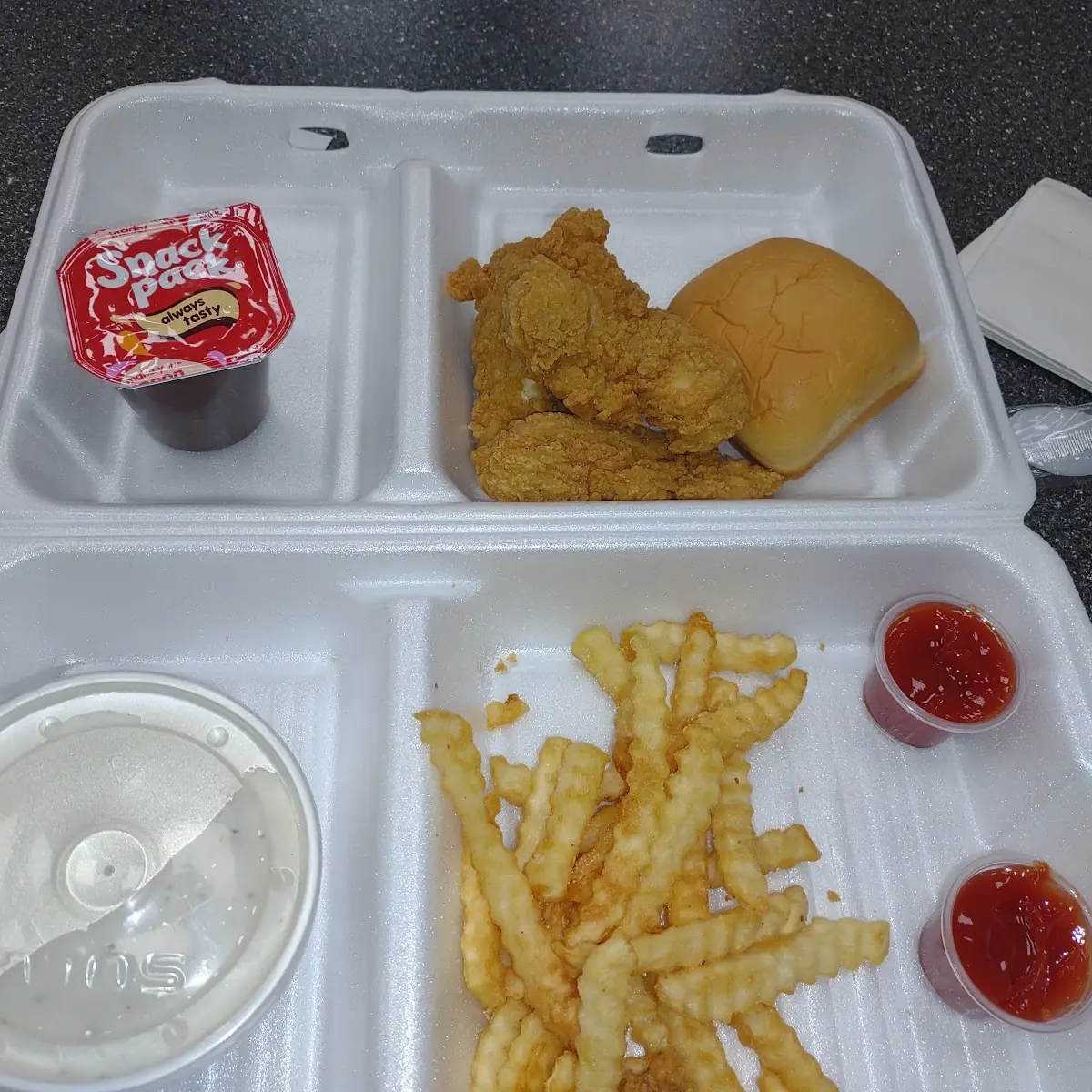 Chicken Strip Dinner