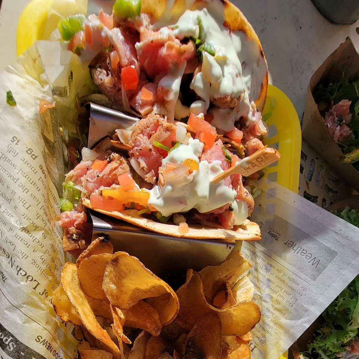 Ahi Tuna Tacos