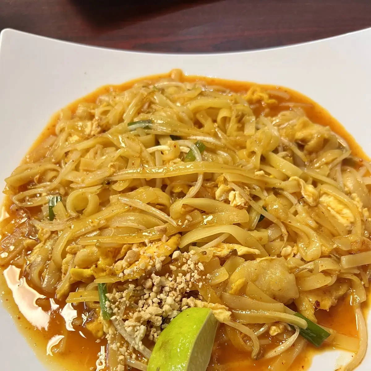 Chicken Curry Pad Thai