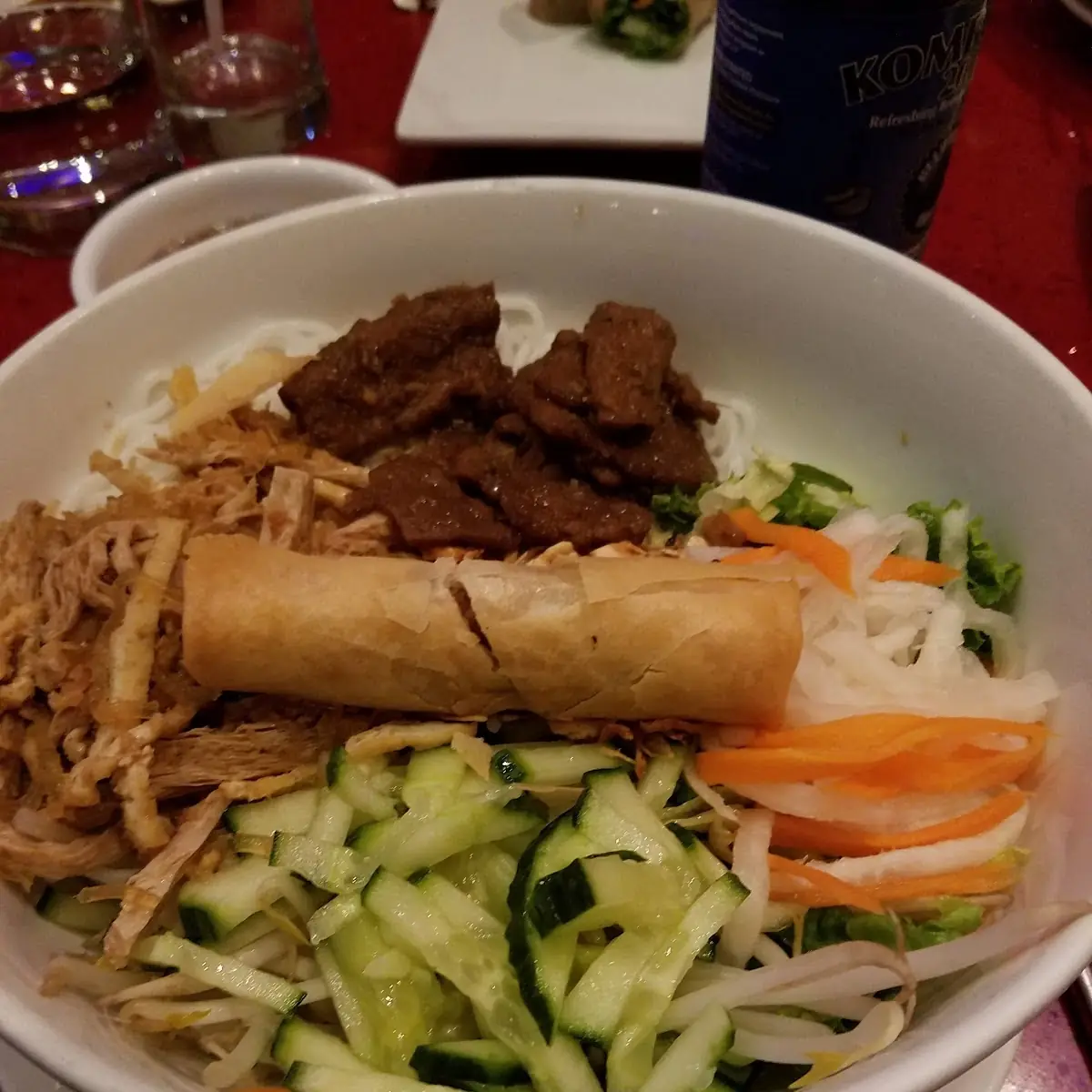 Bun 35 Bún Bì Chả Giò Thịt Nướng