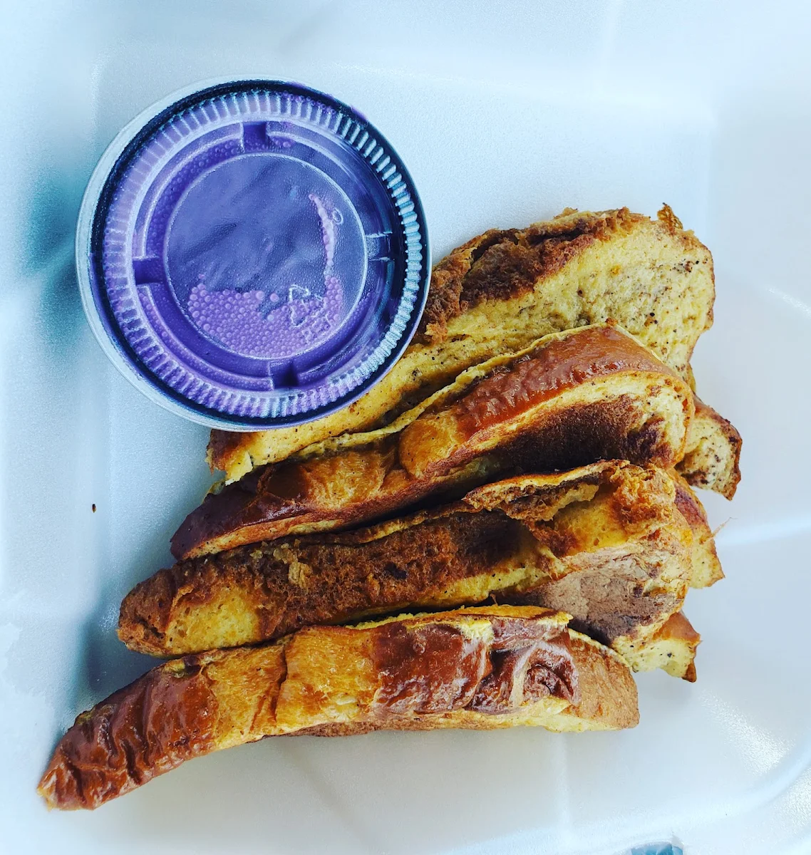 French Toast w Ube