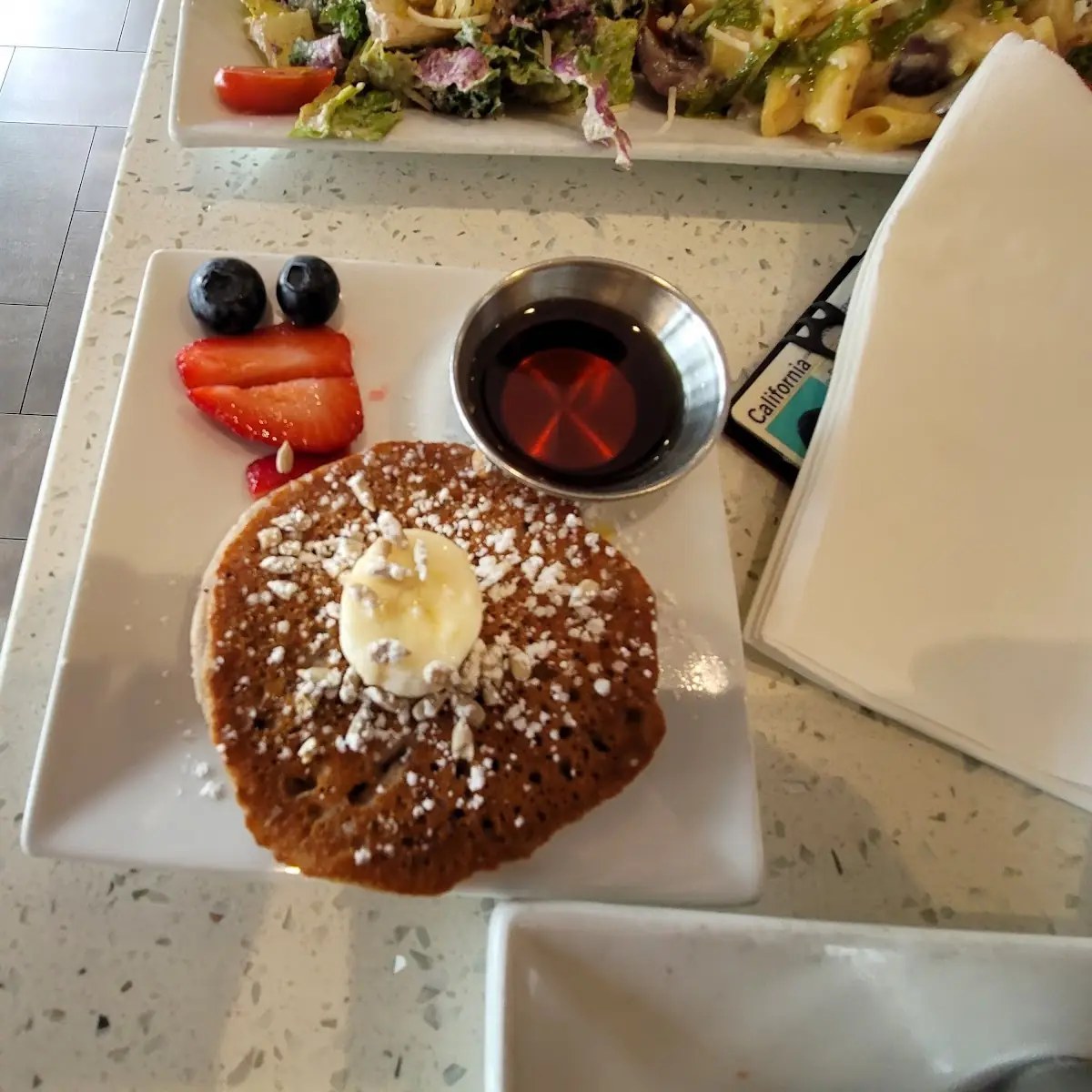Mini Gluten Free Pancake Combo