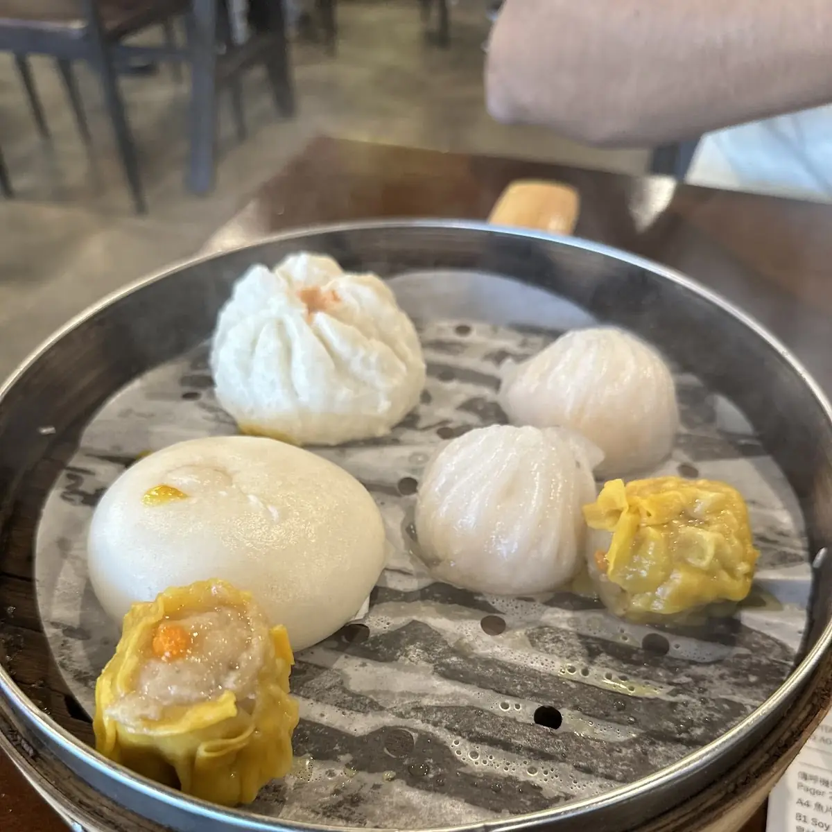 Dim Sum Sampler Plate