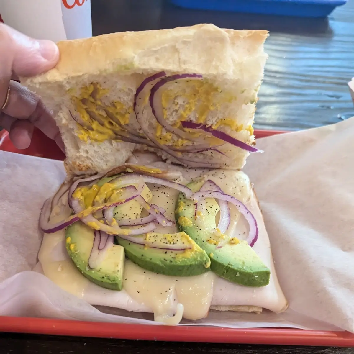 Turkey Avocado Sandwich