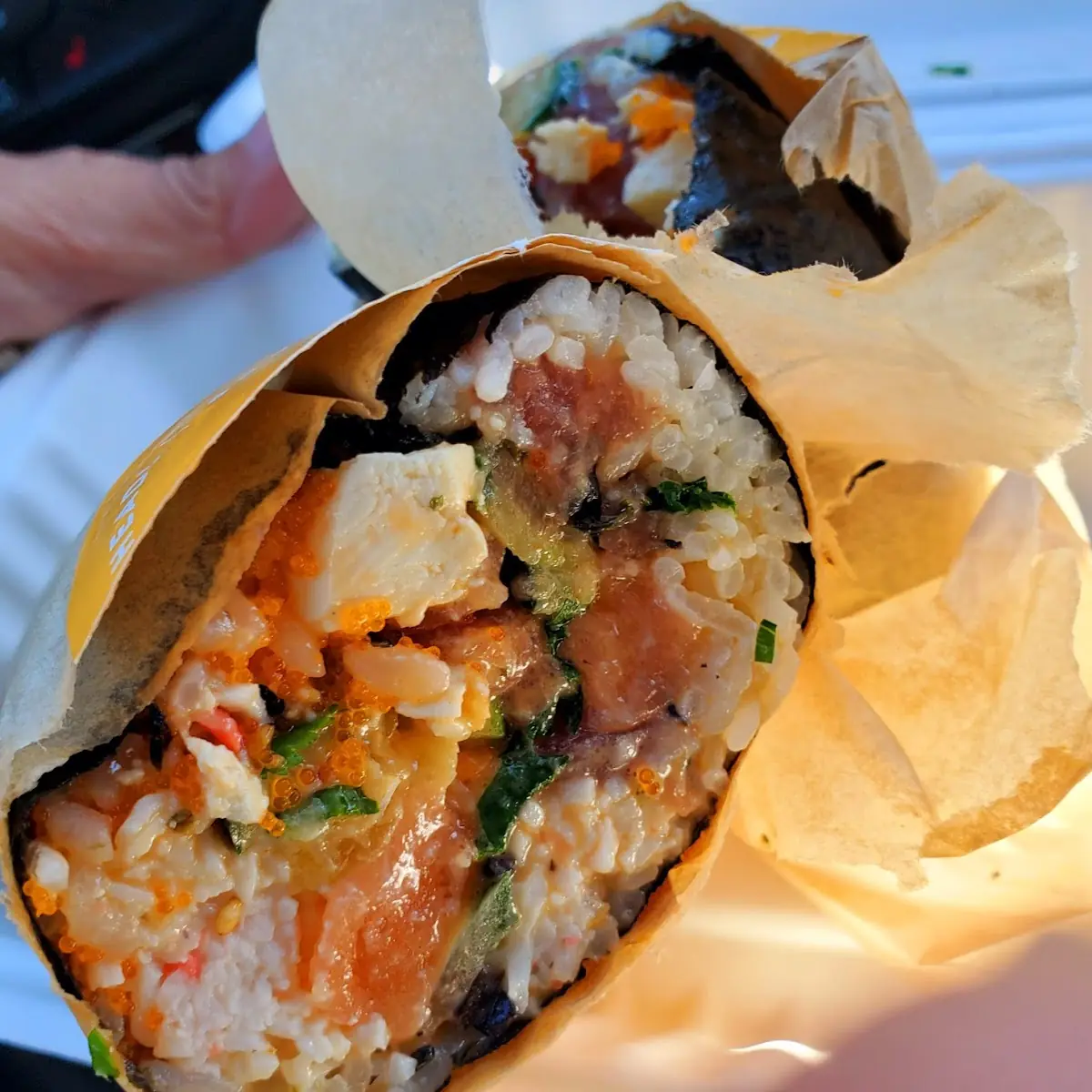 Custom Poke Burrito