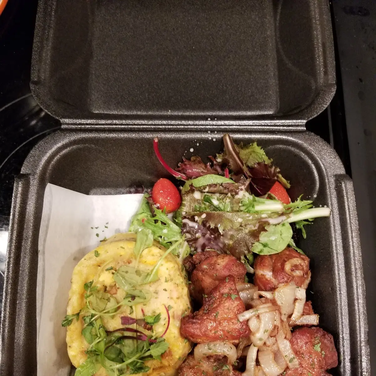 Carne Frita Co Mofongo