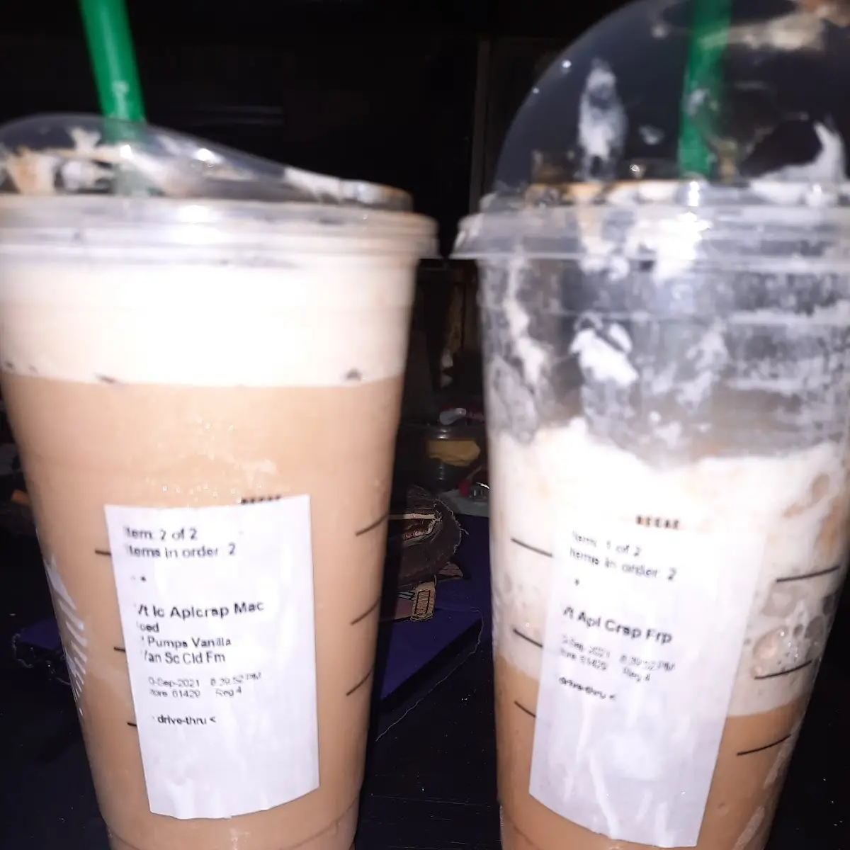 Apple Crisp Frappuccino Blended Beverage