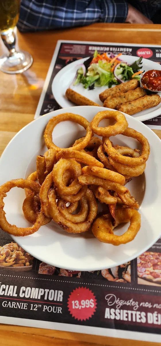 Rondelles D'onions, Restaurant des cantons