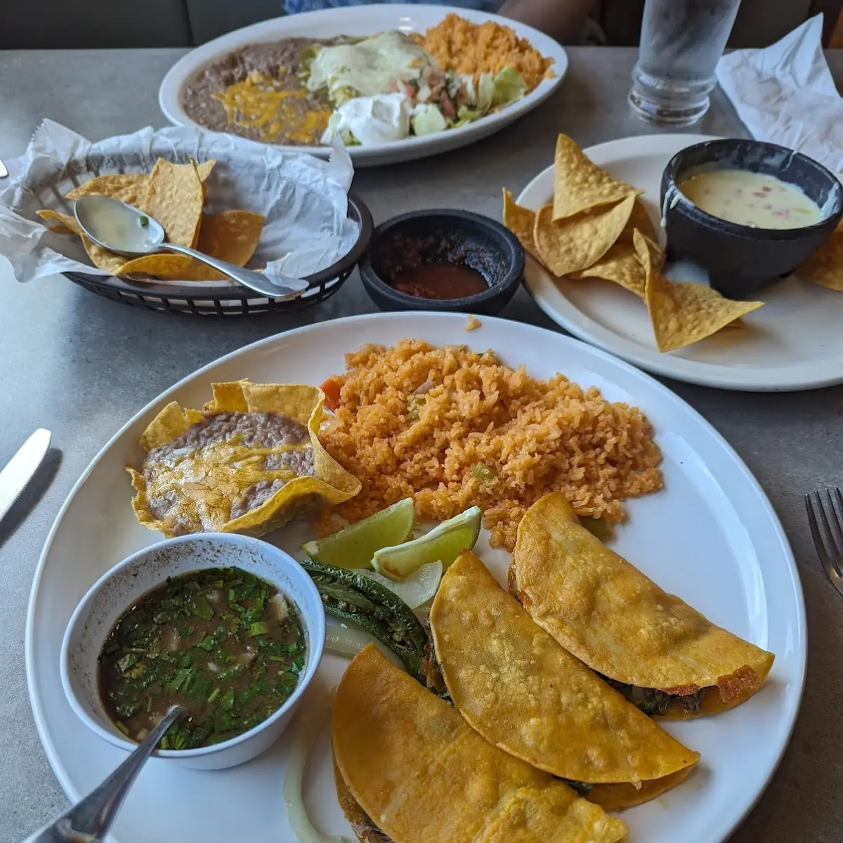 Taco w Rice & Beans