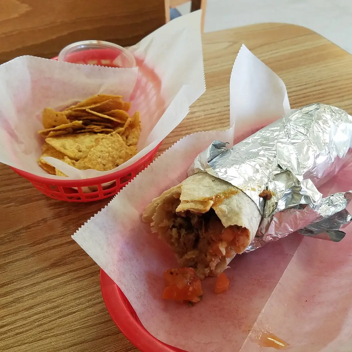 BBQ Pork Burrito