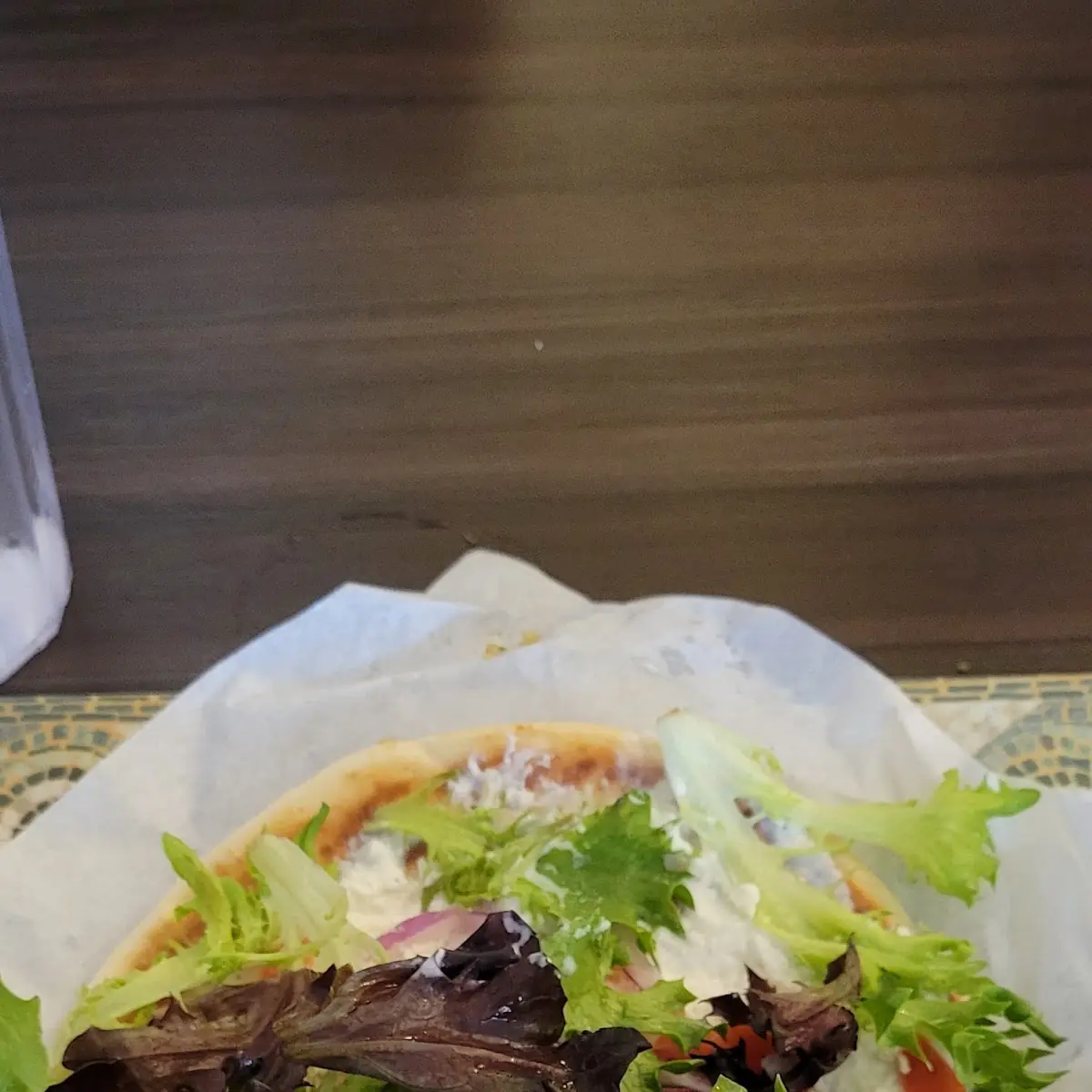 Grilled Falafel Gyro