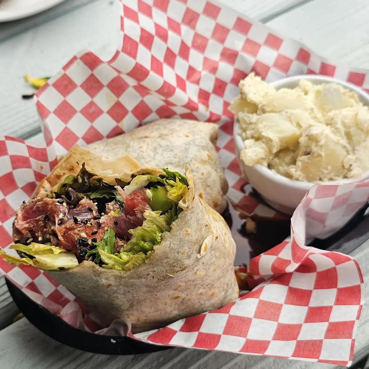 Ahi Tuna Wrap