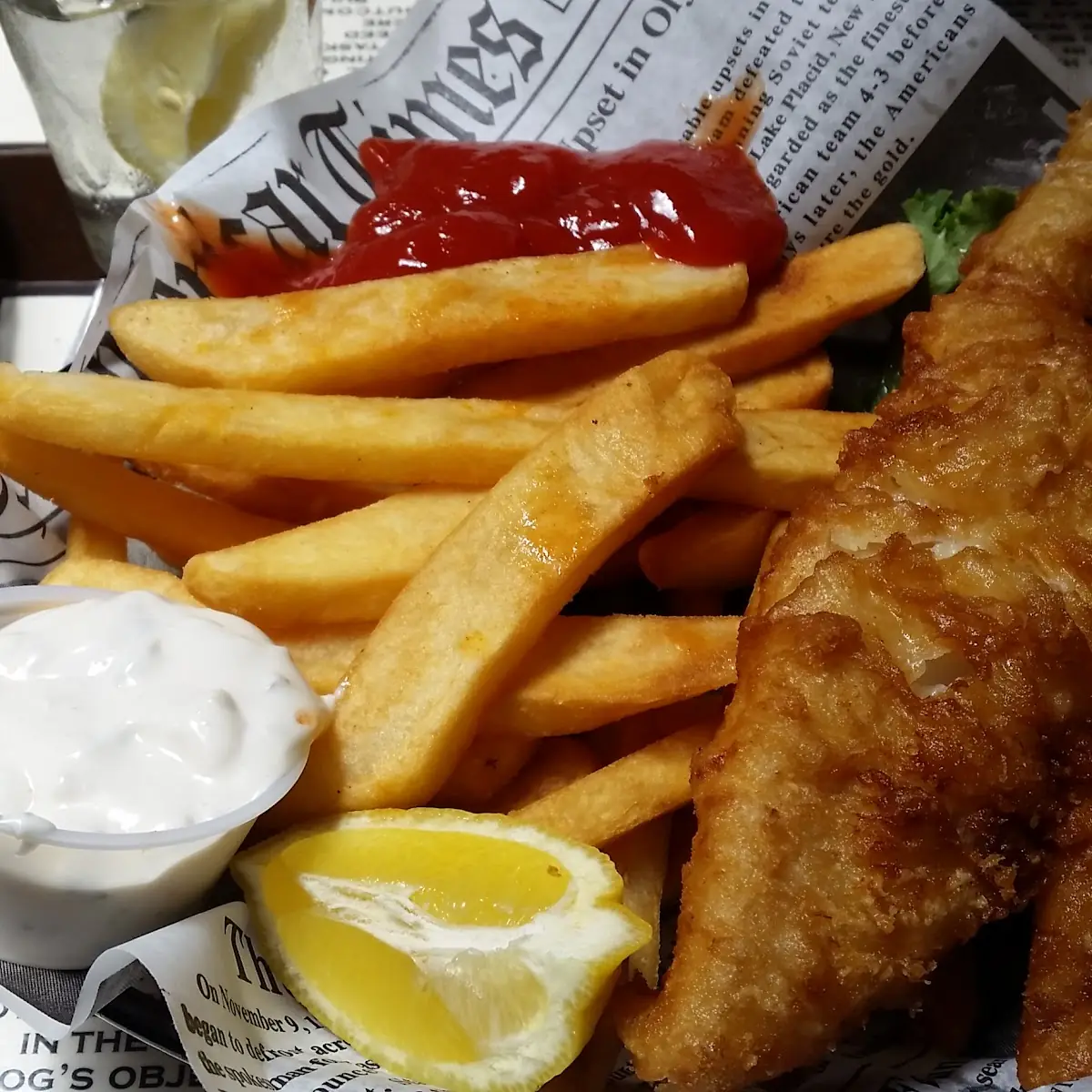 Fish and Chips Are Great
