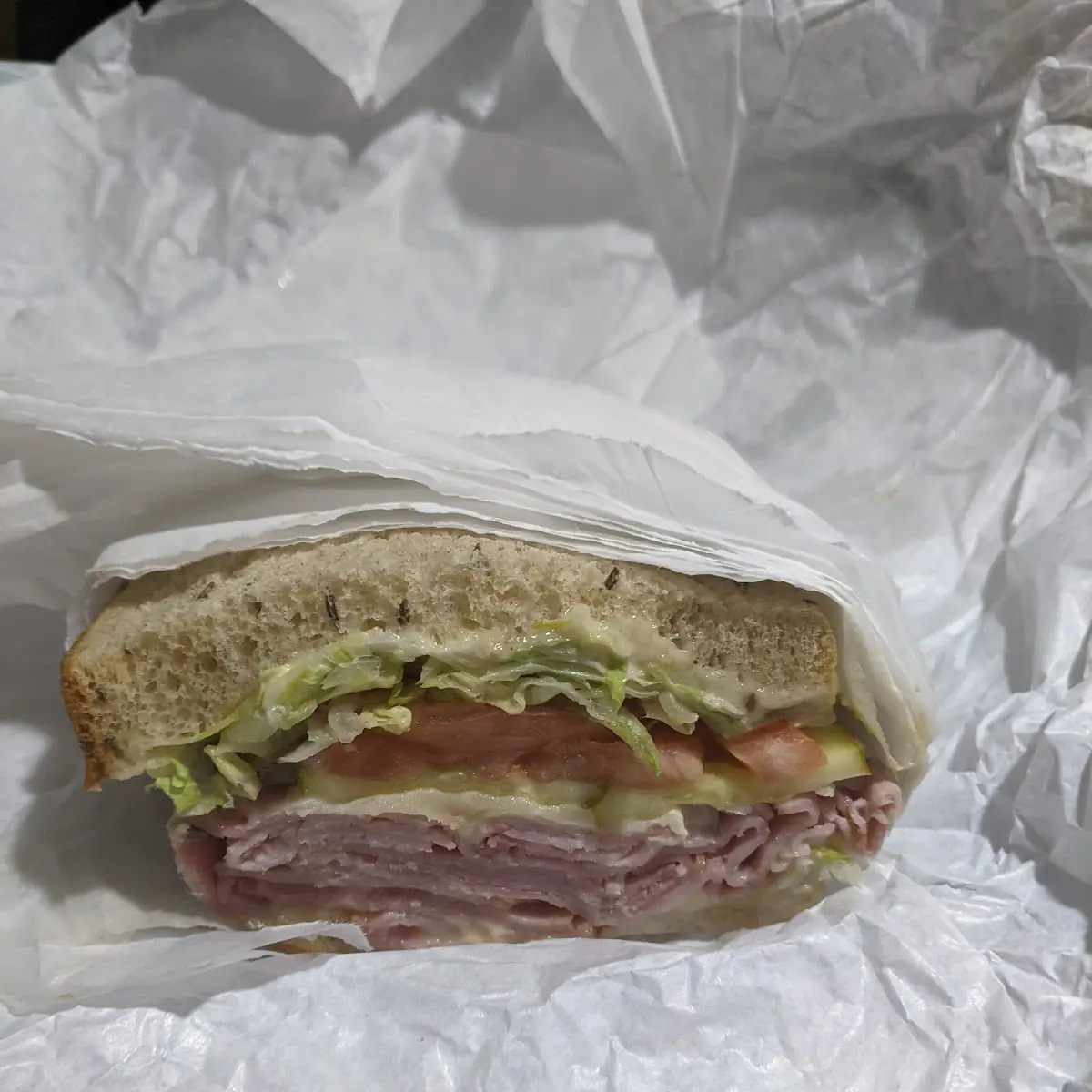 Black Forest Ham Sandwich