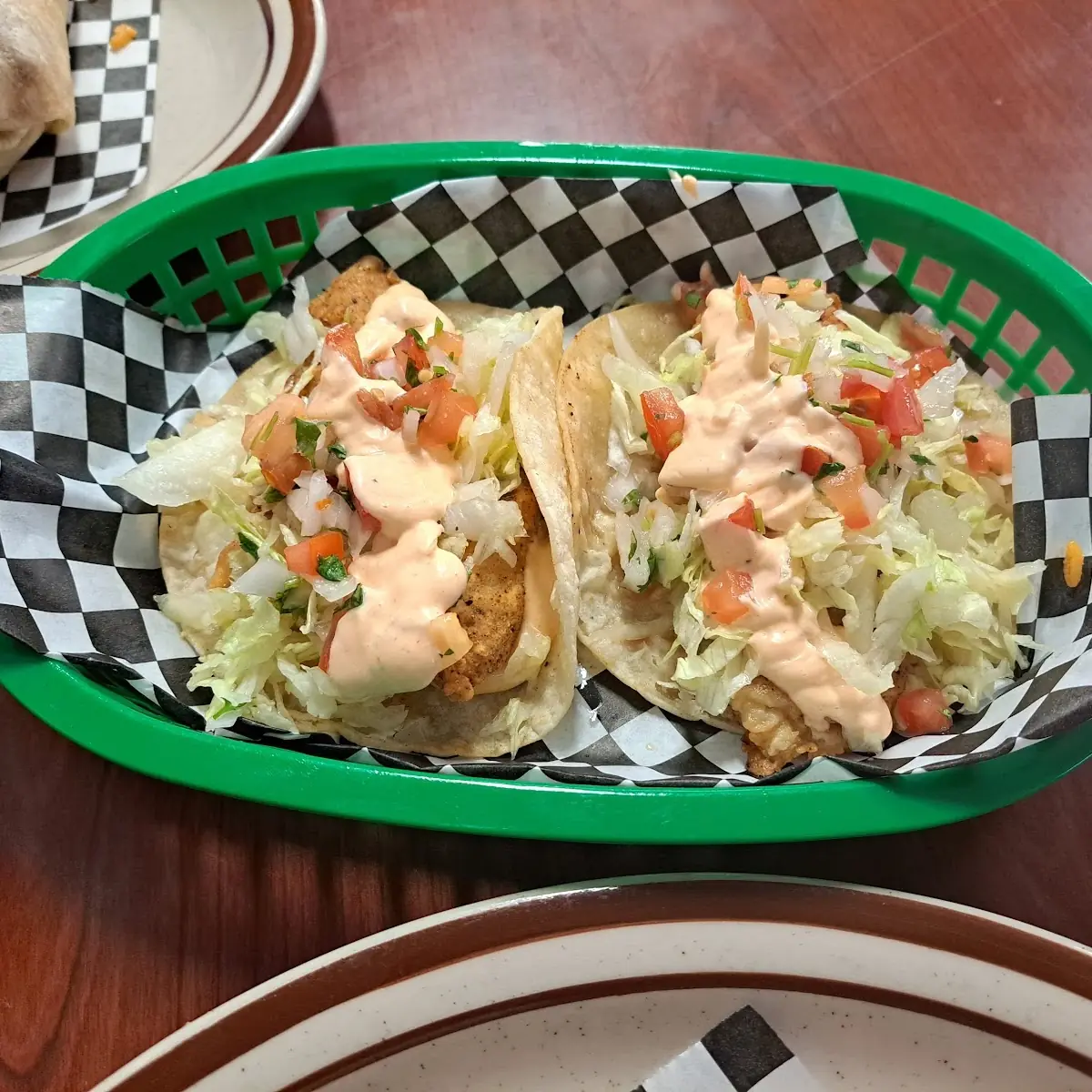 Two Fish Tacos Plate