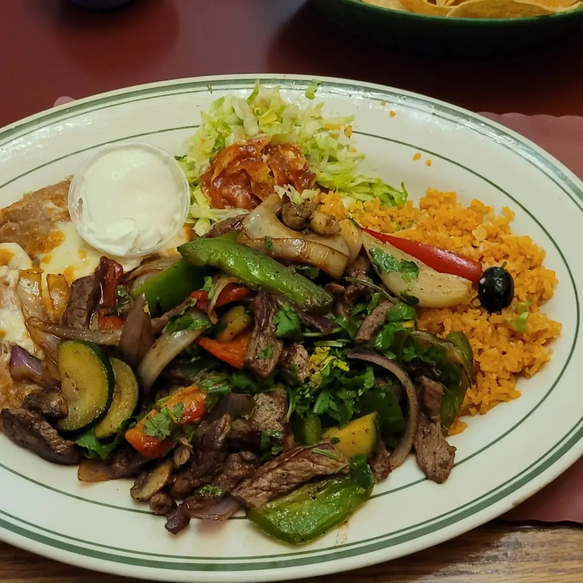 Steak Fajitas