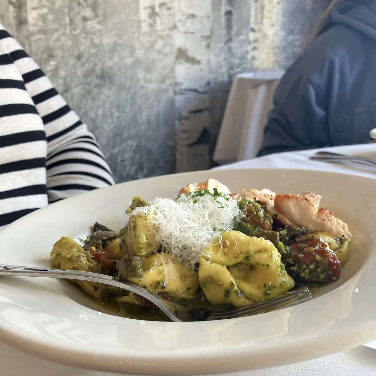 Tortellini with Grilled Chicken
