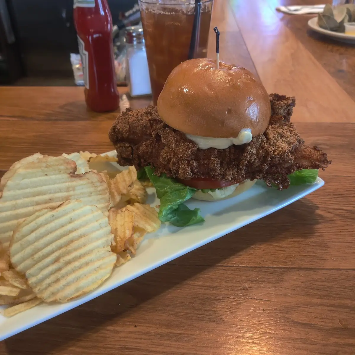 Southern Fried Catfish Sandwich