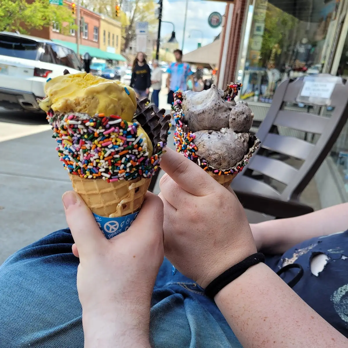 Waffle Cone Sundae