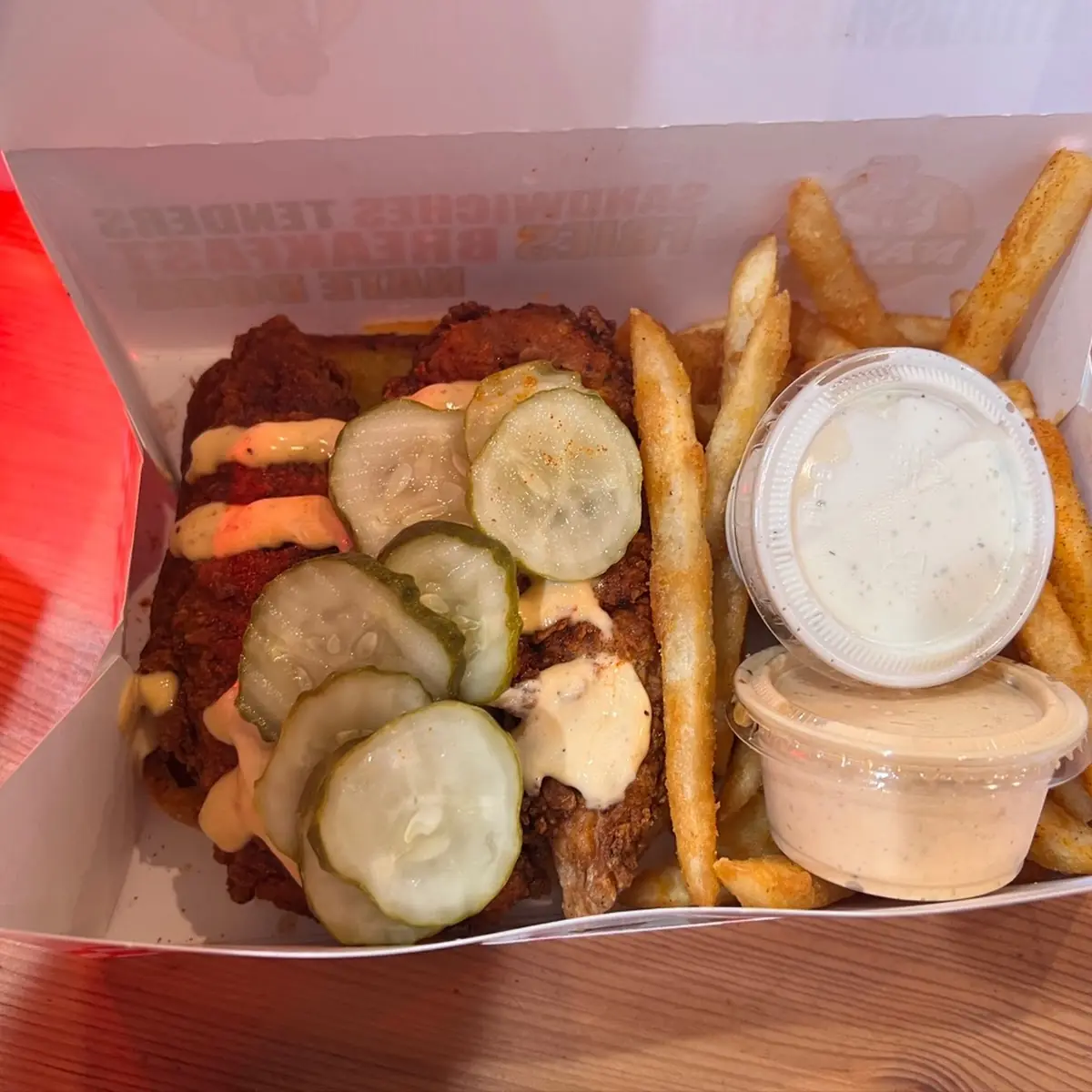 Fried Chicken Tenders Combo