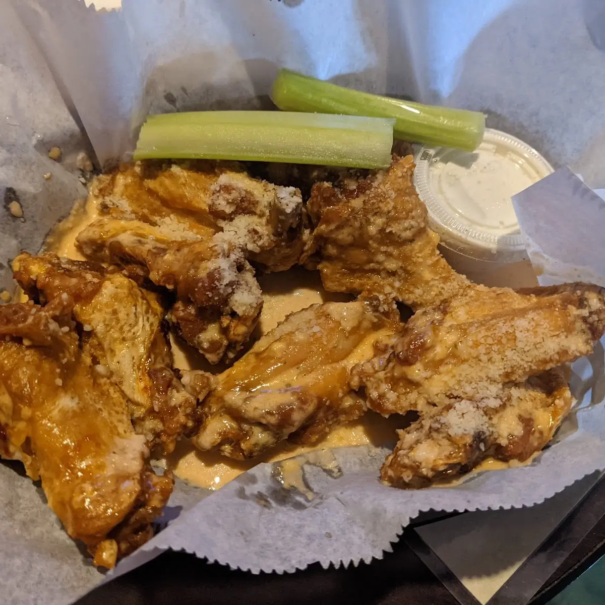 Ranch Garlic Parmesan Wings