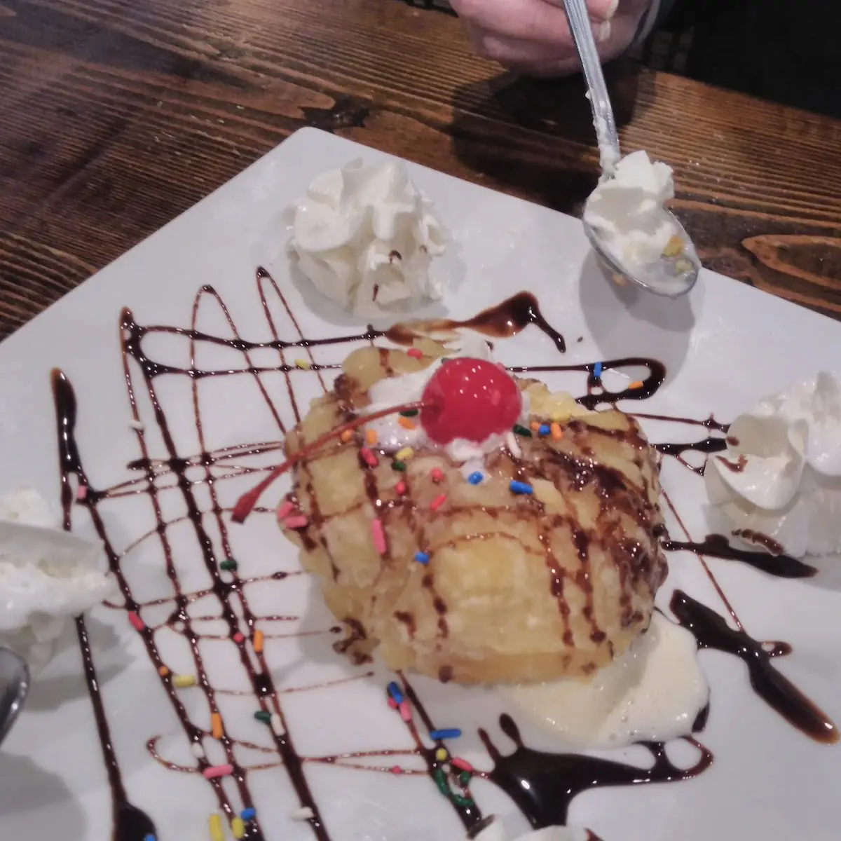 Tempura Fried Ice Cream