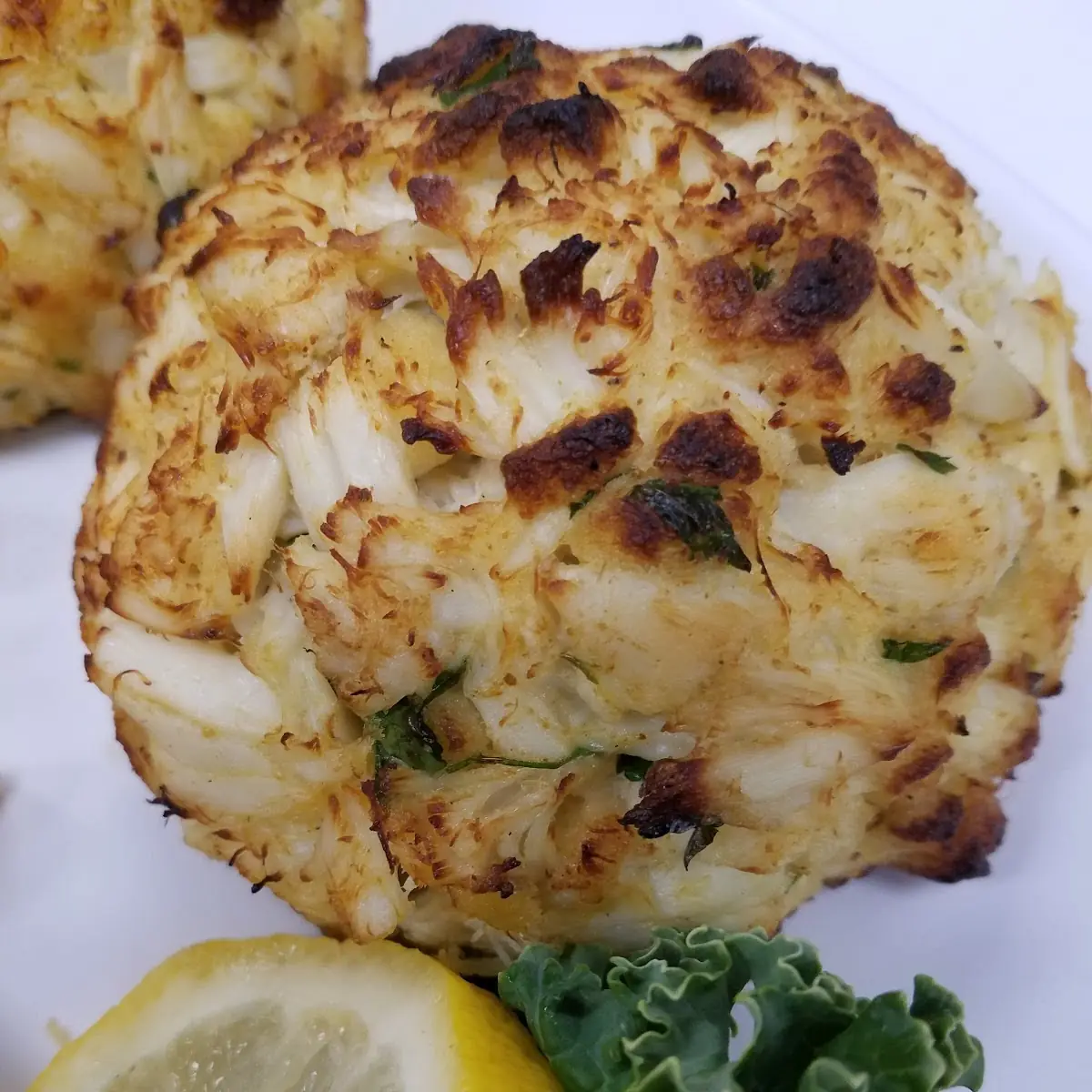 Crab Cake Alfredo