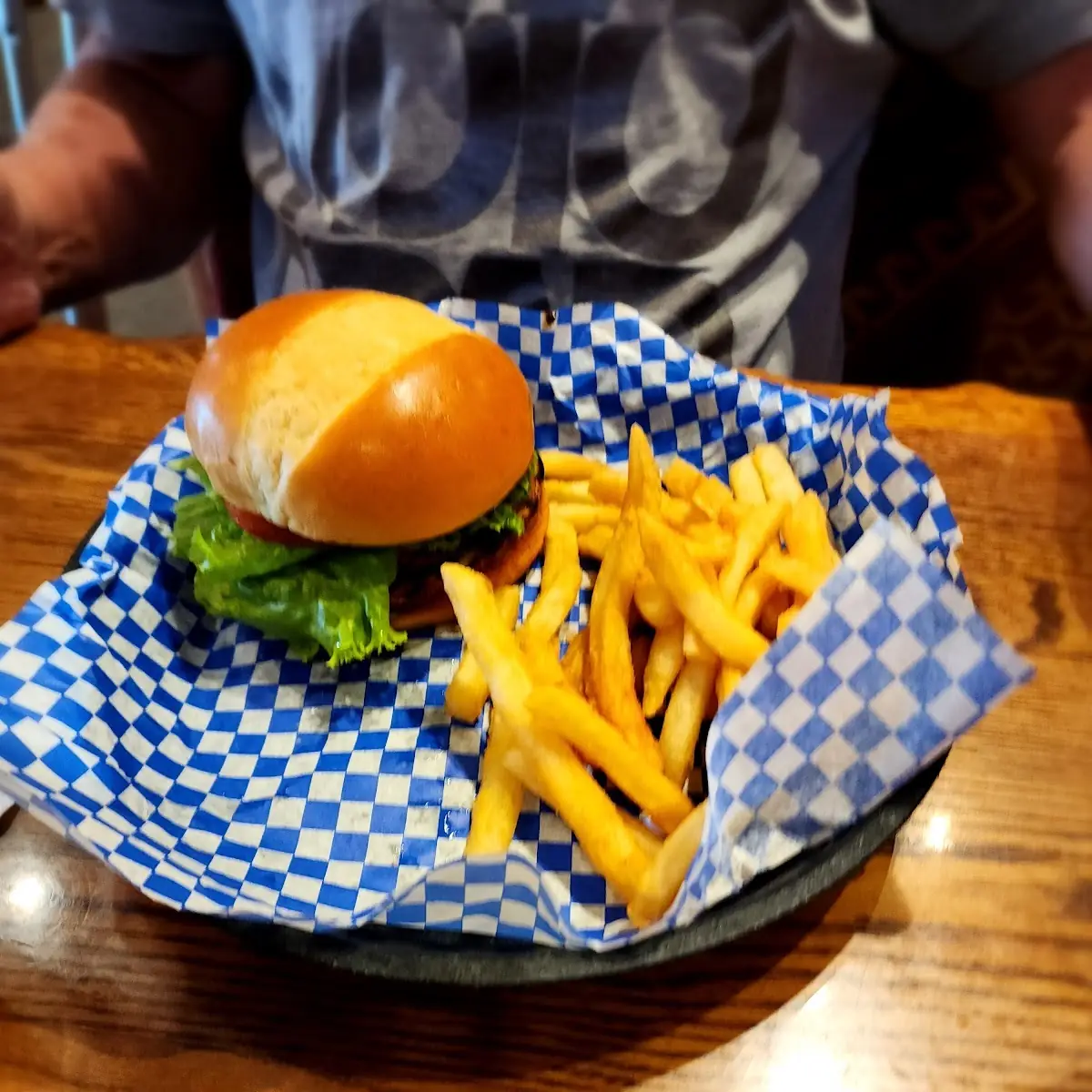 Swiss Mushroom Burger
