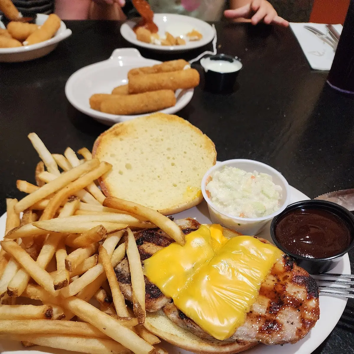 Pork Chop and Cheese