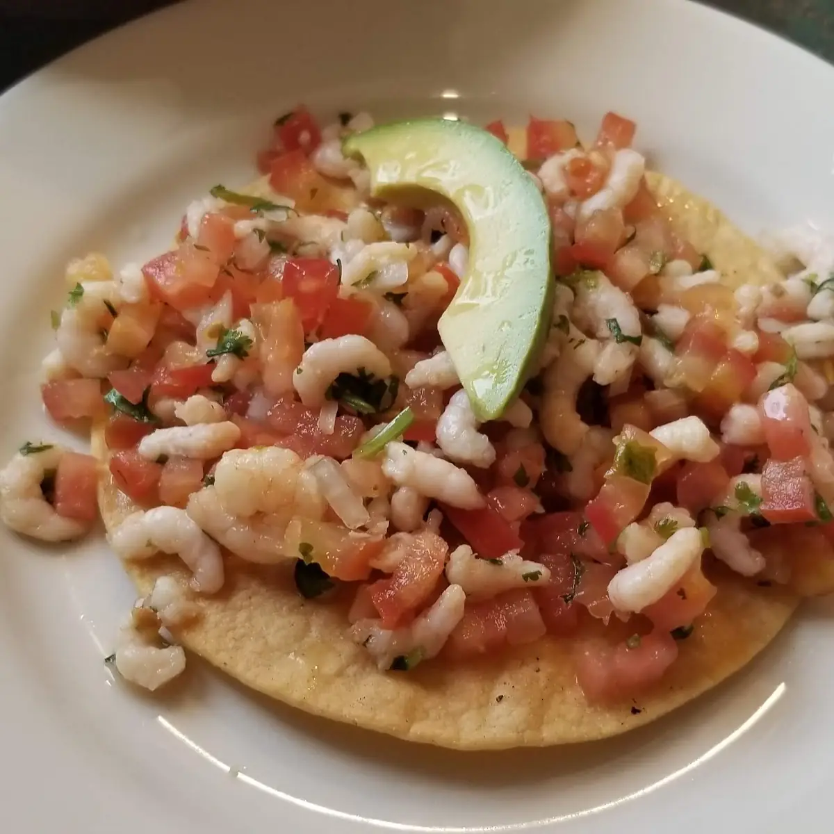 Ceviche Tostada