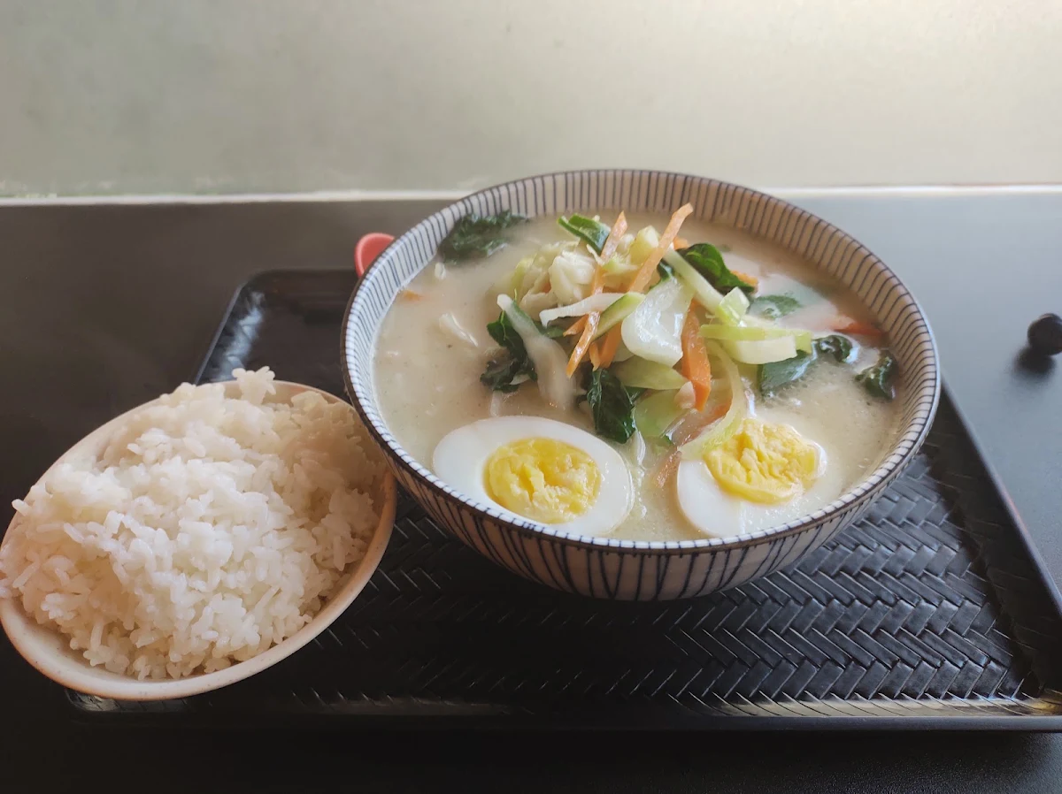 Vegetable Ramen with Rice, Tokai Ramen