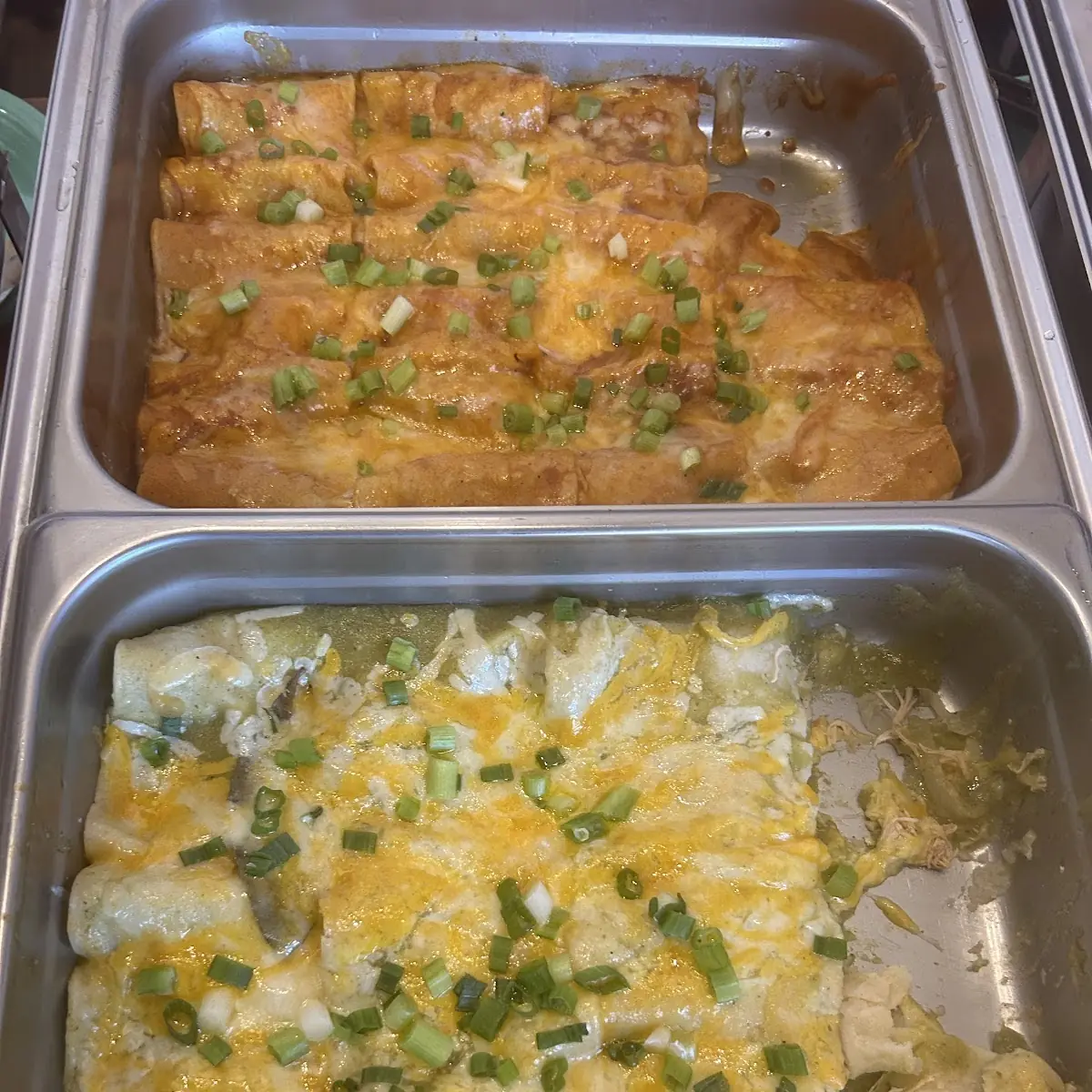 Cheese and Chicken Enchiladas
