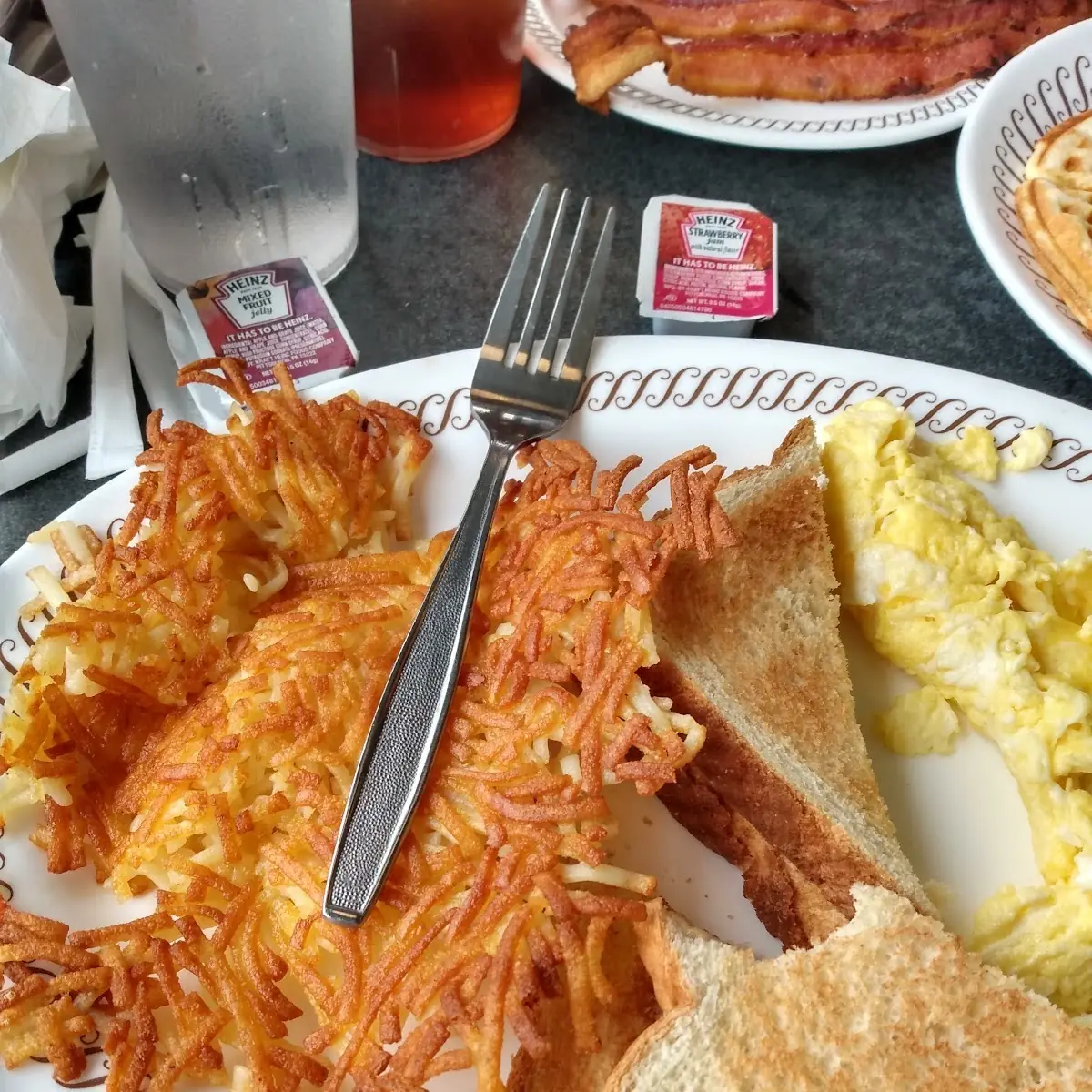 Hash Brown & Toast