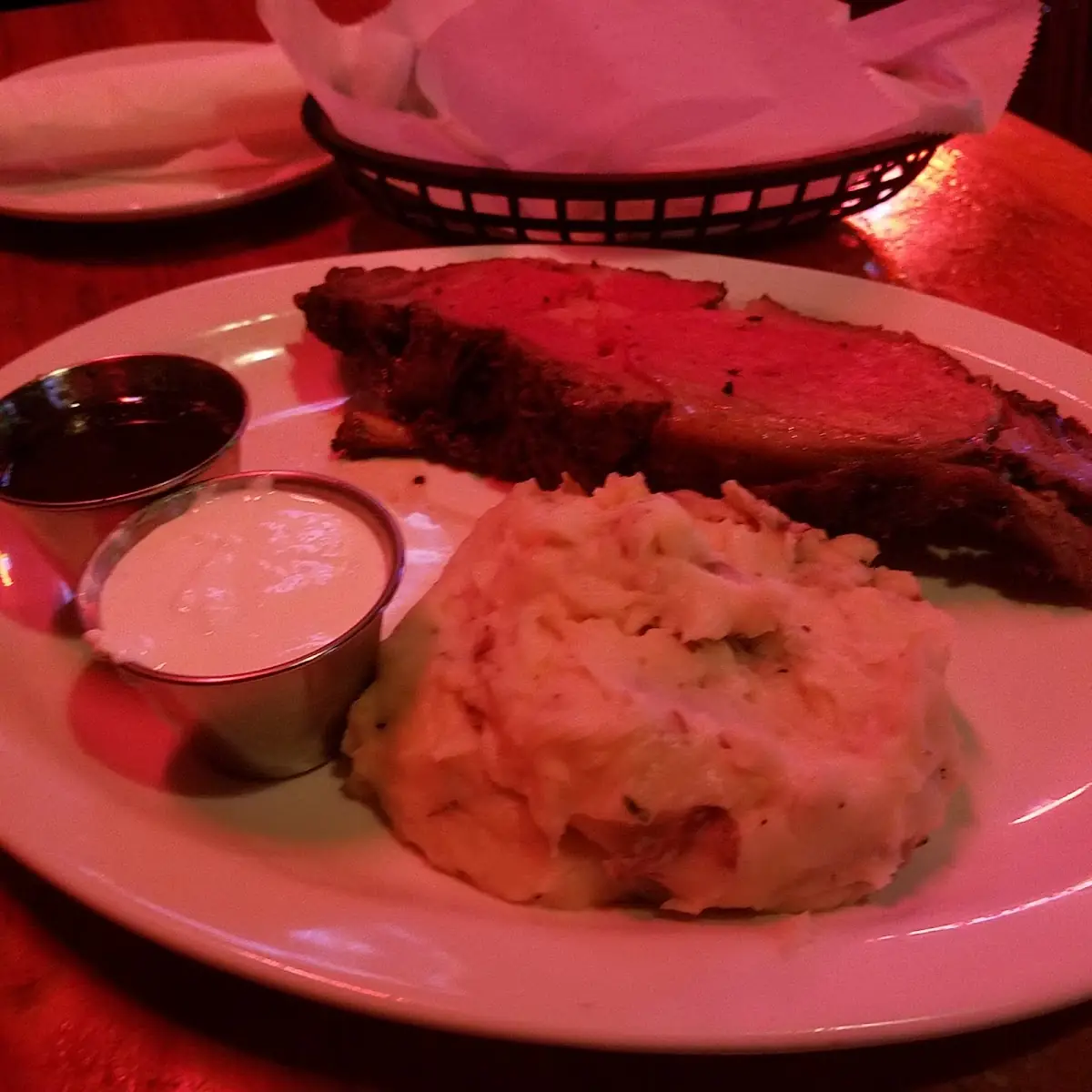 Prime Rib & Baby Back BBQ Ribs Combo