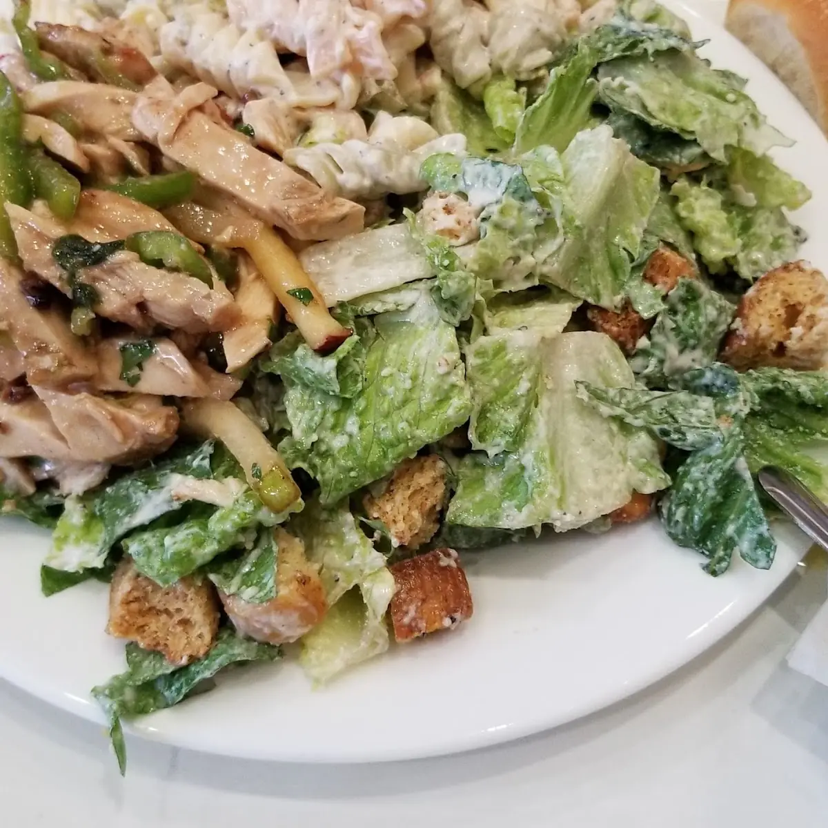 Chicken Salad Pasta Salad Cesar Salad