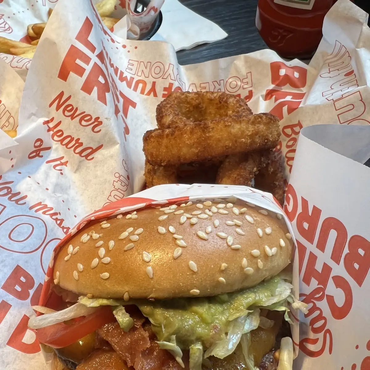 Guacamole Bacon Burger