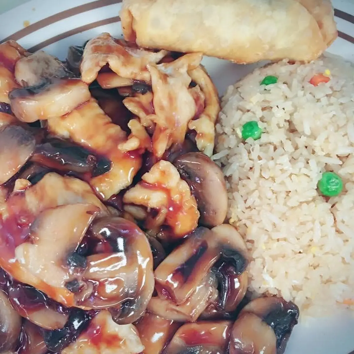 Chicken or Shrimp w Garlic Sauce