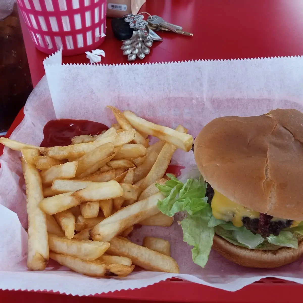 Bacon Cheeseburger Combo