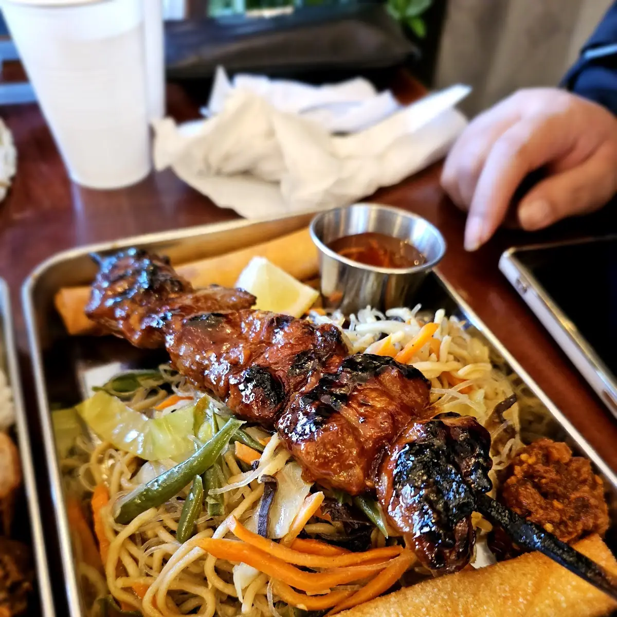 Pancit and Lumpia