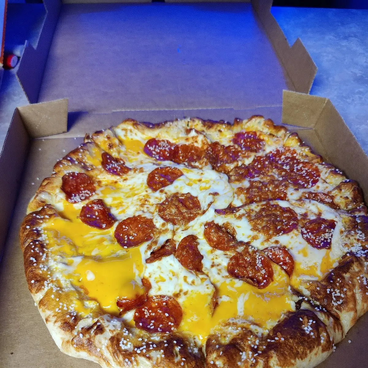 Pretzel Crust Pizza
