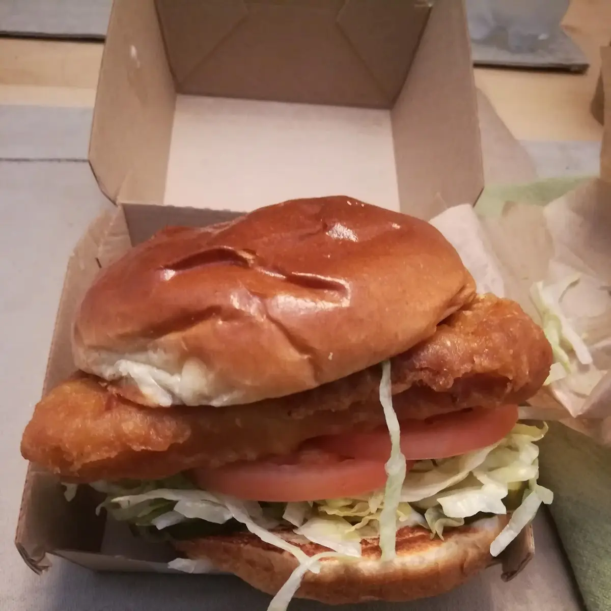 Beer Battered Fish Sandwich
