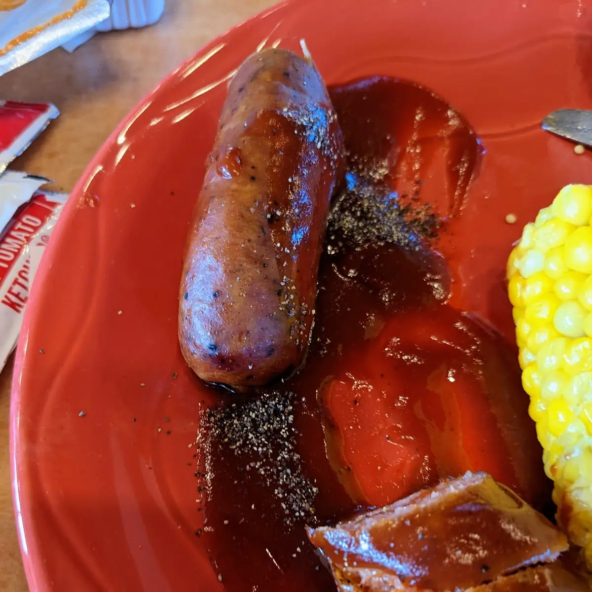 Bison Bratwurst Plate