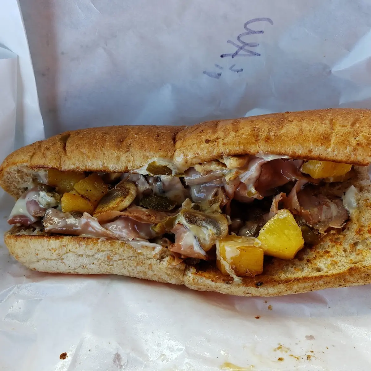 Grilled Cheese Steak